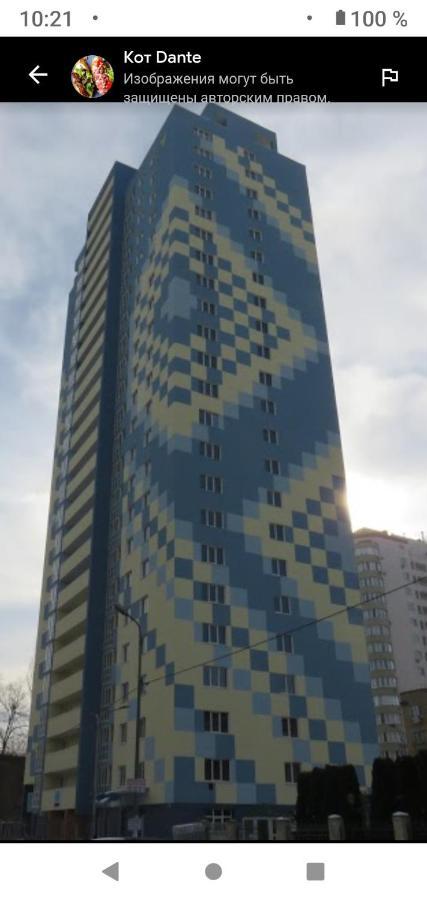 Небольшой Пентхаус С Прекрасным Видом На Город Kiev Luaran gambar